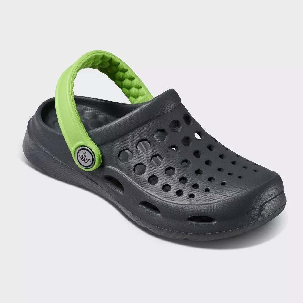 Toddler Harper Sandals by Joybees Lime Green Gray Size 10-11 New With Tags